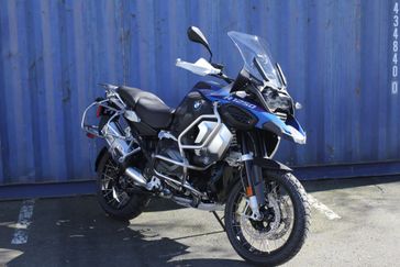 2024 BMW R 1250 GS Adventure in a RACING BLUE METALLIC exterior color. SoSo Cycles 877-344-5251 sosocycles.com 