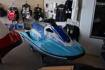 2024 Yamaha EX SPORT  in a CYAN/AZURE BLUE exterior color. Rod's Ride On Powersports (608) 788-4514 pixelmotiondemo.com 