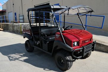 NEW 2026 KAWASAKI MULE 4010 TRANS4X4  in a DARK ROYAL RED exterior color. Family PowerSports (877) 886-1997 familypowersports.com 
