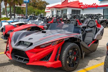 New 2026 SLINGSHOT R AUTODRIVE  RADIANT GRAY W INDY RED 