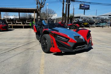 NEW 2025 POLARIS SLINGSHOT SLR AUTODRIVE  in a ROYAL RED exterior color. Family PowerSports (877) 886-1997 familypowersports.com 