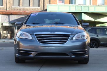 Used 2013 Chrysler 200 LX in a silver exterior color. Riedman Motors Co (765) 222-5358 riedmanmotors.net 