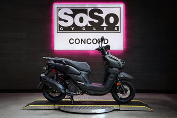 New 2026 Yamaha Zuma 125  in a MATTE BLACK exterior color. SoSo Cycles 877-344-5251 sosocycles.com 