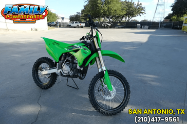 2025 Kawasaki KX112 LIME GREEN