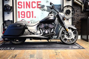 New 2025 Indian Motorcycle SPRINGFIELD DARK HORSE BLACK SMOKE 49S 
