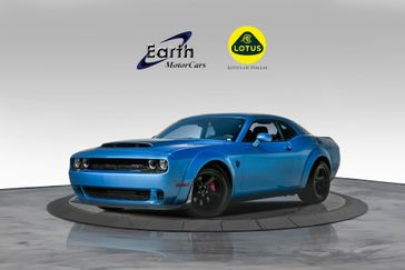 2018 Dodge Challenger SRT in a B5 Blue Pearl Coat exterior color and Blackinterior. Lotus of Dallas (214) 483-9040 lotusofdallas.com 