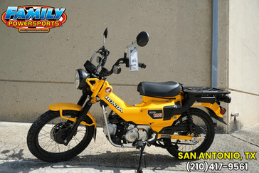 2024 HONDA TRAIL 125 TURMERIC YELLOW