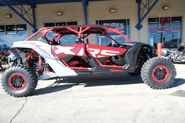 2025 Can-Am MAVERICK X3 MAX X RS TURBO RR WITH SMARTSHOX FIERY RED AND HYPER SILVER