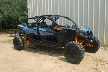 2025 CAN-AM MAVERICK X3 MAX RS TURBO SCANDI BLUE AND ORANGE CRUSH 
