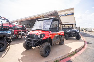 2023 KAWASAKI MULE PROMX EPS in a RED exterior color. Family PowerSports (877) 886-1997 familypowersports.com 