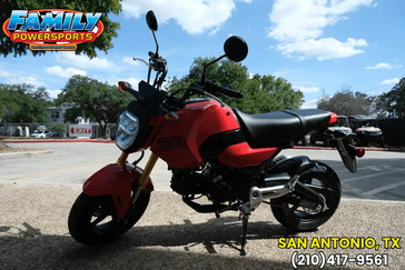 2025 HONDA GROM CHERRY RED