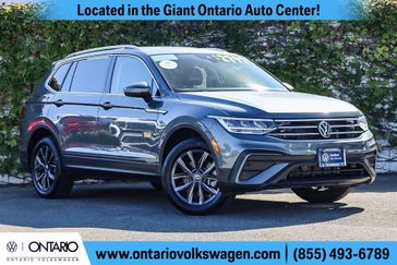 2022 Volkswagen Tiguan 2.0T SE in a Gray exterior color and Blackinterior. Ontario Auto Center ontarioautocenter.com 