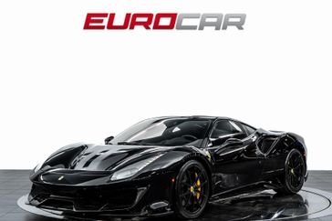 2019 Ferrari 488 Pista *HUGE CARBON OPTIONS * SUSPENSION LIFTER* in a Nero Daytona Metallic exterior color and Nerointerior. Eurocars OC 949-722-7121 eurocaroc.com 