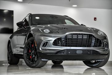 2023 Aston Martin DBX  in a Magnetic Silver exterior color. Glenview Luxury Imports 847-904-1233 glenviewluxuryimports.com 
