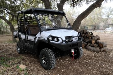 2025 Kawasaki MULE PROFXT 1000 PLATINUM RANCH EDITION METALLIC STARDUST WHITE