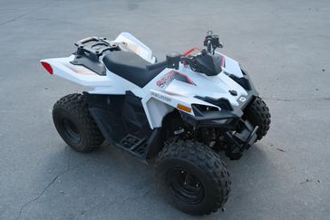 Used 2023 POLARIS OUTLAW 70 EFI BRIGHT WHITE AND RED 