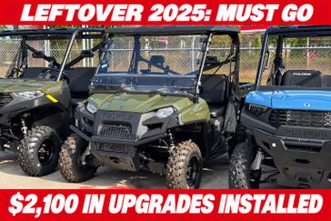 New 2025 Polaris RANGER 570 FULLSIZE  SAGE GREEN Base 