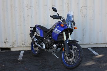 2024 Yamaha Tenere in a TEAM YAMAHA BLUE exterior color. SoSo Cycles 877-344-5251 sosocycles.com 
