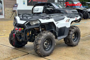 Used 2023 Polaris SPORTSMAN 570 UTILITY HD  WHITE LIGHTNING 