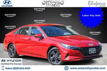 Used 2023 Hyundai Elantra Hybrid Blue