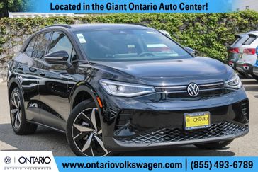 2023 Volkswagen ID.4 Pro S in a Deep Black Pearl Metallic exterior color and Grayinterior. Ontario Auto Center ontarioautocenter.com 