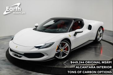 Used 2025 Ferrari 296 GTB Special Bi-Color Roof Tons of Carbon Fiber