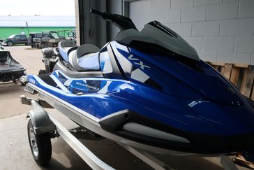 2024 Yamaha VX CRUISER HO  in a AZURE BLUE/WHITE exterior color. Rod's Ride On Powersports (608) 788-4514 pixelmotiondemo.com 