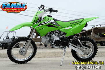 2025 Kawasaki KLX110R L LIME GREEN