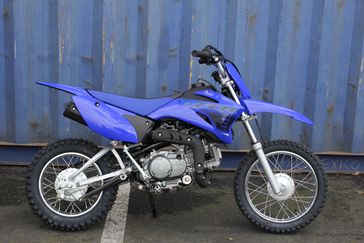 2024 Yamaha TT-R110E  in a TEAM YAMAHA BLUE exterior color. SoSo Cycles 877-344-5251 sosocycles.com 