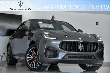 2023 Maserati Grecale Modena in a GRIGIO LAVA exterior color. Maserati of Glenview 847-904-6379 maseratiglenview.com 