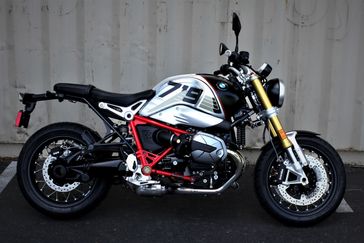 2023 BMW R nineT in a NIGHT BLACK/ALUMINUM exterior color. SoSo Cycles 877-344-5251 sosocycles.com 