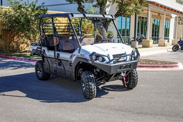 2025 KAWASAKI MULE PROFXT 1000 PLATINUM RANCH EDITION  METALLIC STARDUST WHITE in a METALLIC STARDUST WHITE exterior color. Family PowerSports (877) 886-1997 familypowersports.com 