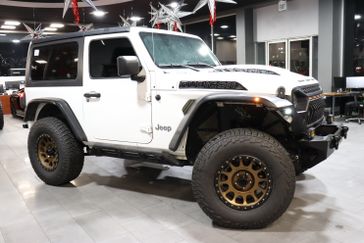 2018 Jeep Wrangler Sport S in a Bright White Clear Coat exterior color and Blackinterior. J Star Chrysler Dodge Jeep Ram of Anaheim Hills 888-802-2956 jstarcdjrofanaheimhills.com 