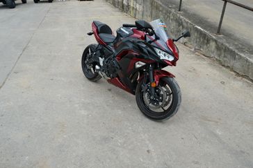 2021 KAWASAKI NINJA 650 ABS METALLIC SPARK BLACK AND METALLIC IMPERIAL RED 