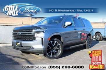 2021 Chevrolet Suburban RST in a Gray exterior color and Jet Blackinterior. Glenview Luxury Imports 847-904-1233 glenviewluxuryimports.com 