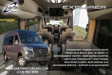 2023 Mercedes-Benz Sprinter 2500 Earth Explorer Custom Lounge 9 Passenger 144