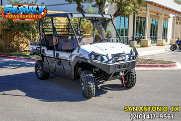 2025 KAWASAKI MULE PROFXT 1000  PLATINUM RANCH EDITION METALLIC STARDUST WHITE