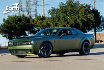 2023 Dodge Challenger SRT DEMON 170 in a F8 Green exterior color and Blackinterior. Lotus of Dallas (214) 483-9040 lotusofdallas.com 
