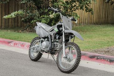 2024 KAWASAKI KLX 110R BATTLE GRAY in a GRAY exterior color. Family PowerSports (877) 886-1997 familypowersports.com 