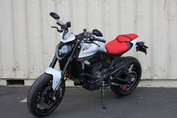 2024 Ducati Monster Plus  in a ICEBERG WHITE exterior color. SoSo Cycles 877-344-5251 sosocycles.com 