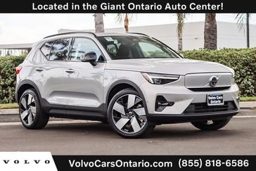 2024 Volvo XC40 Recharge Pure Electric Ultimate in a Silver exterior color and Charcoalinterior. Ontario Auto Center ontarioautocenter.com 