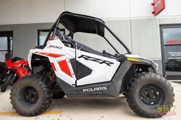 Used 2023 Polaris RZR 200 EFI  WHITE LIGHTNING  INDY RED 