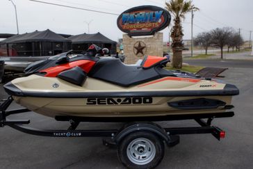 2025 SEADOO RXPX 325 WITH SOUND SYSTEM METALLIC TAN AND LAVA RED 