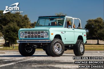 1975 Ford Bronco Vintage Broncos 5.0L Custom Coyote