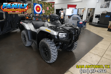 2024 HONDA FOURTRAX RUBICON 4X4 AUTOMATIC MATTE SILVER METALLIC 