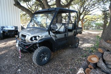 2024 KAWASAKI MULE PROFXT 1000 LE RANCH EDITION METALLIC TITANIUM