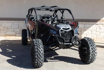 2025 CAN-AM MAVERICK X3 MAX DS TURBO FIERY RED AND HYPER SILVER 