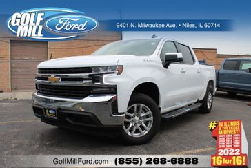 2022 Chevrolet Silverado 1500 LTD LT in a Summit White exterior color and Jet Blackinterior. Glenview Luxury Imports 847-904-1233 glenviewluxuryimports.com 
