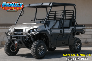 2024 KAWASAKI MULE PROFXT 1000 LE RANCH EDITION METALLIC TITANIUM