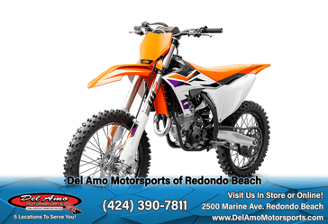 2024 KTM 350 SX-F  in a ORANGE exterior color. Del Amo Motorsports of Redondo Beach (424) 304-1660 delamomotorsports.com 